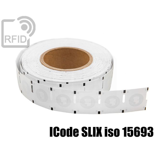 ET24C53 Etichette 25 x 25 mm RFID ICode SLIX iso 15693 swatch