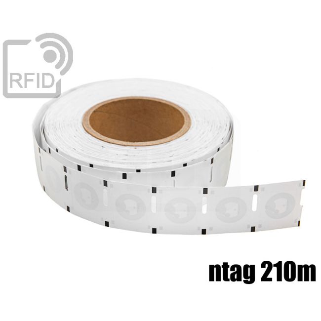 ET24C78 Etichette 25 x 25 mm RFID NFC ntag 210m swatch