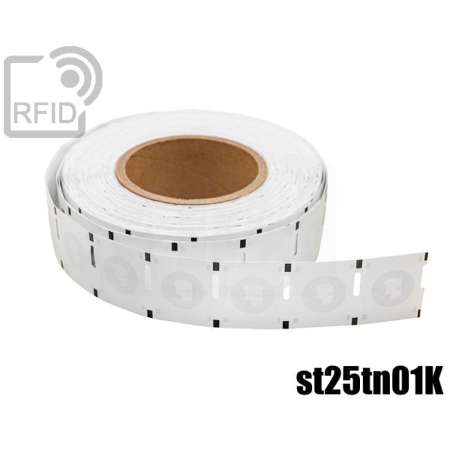 ET24C94 Etichette 25 x 25 mm RFID NFC st25tn01K swatch