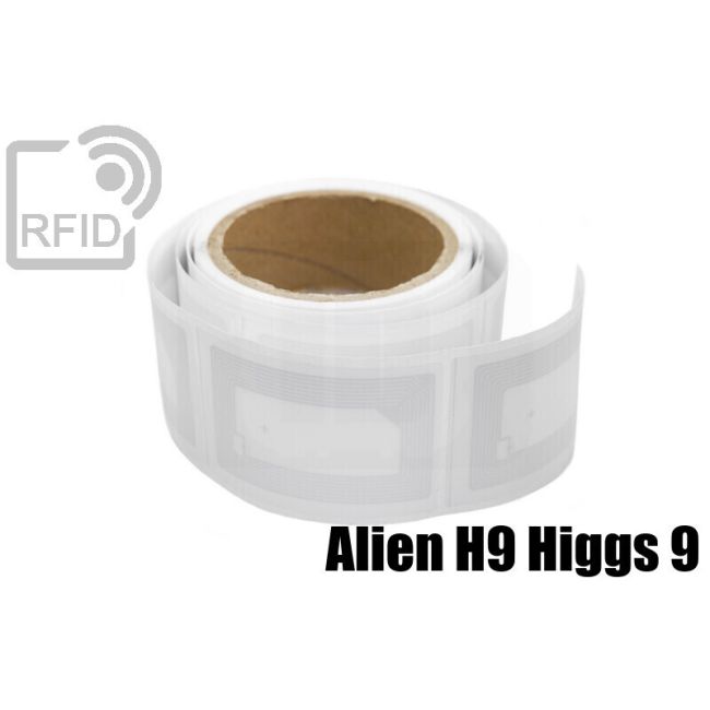 ET25C63 Etichette 54 x 85 mm RFID Alien H9 Higgs 9 thumbnail