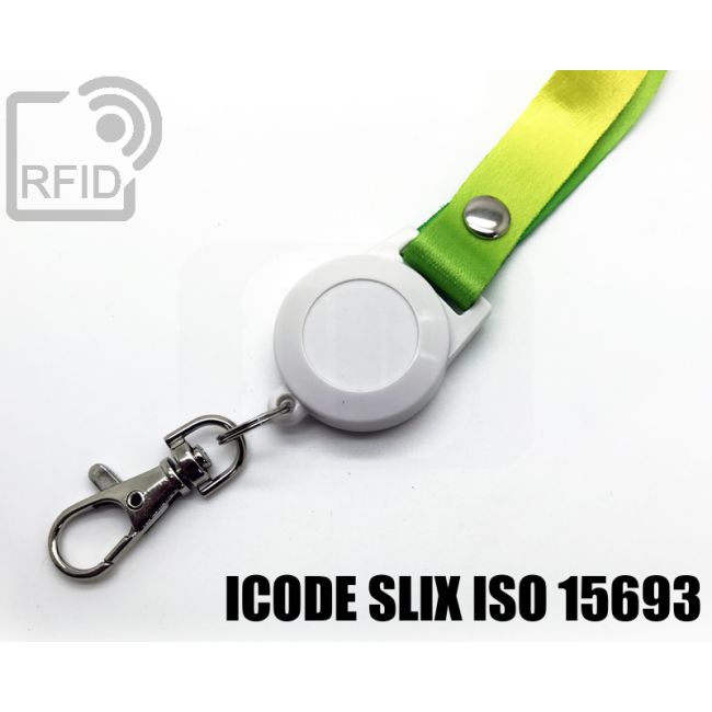 KB03C53 Porta badge wireless lanyard ICode SLIX iso 15693 swatch