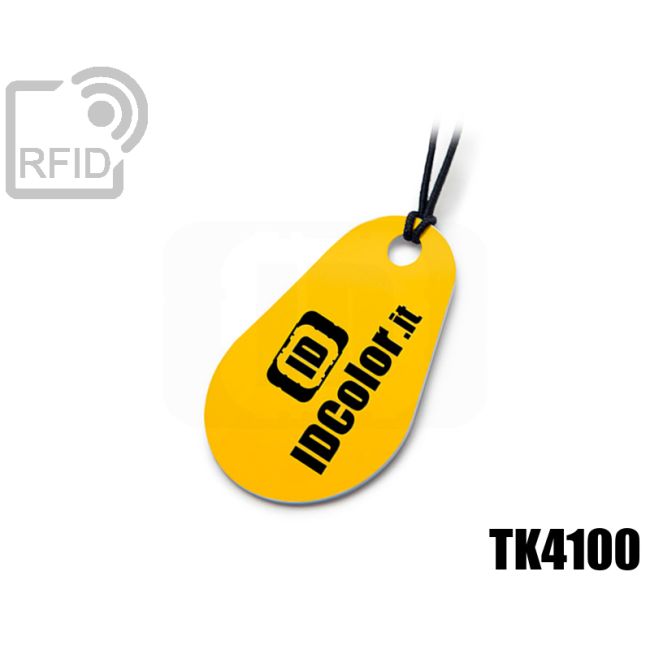 KY05C01 Portachiavi tag RFID goccia TK4100 thumbnail