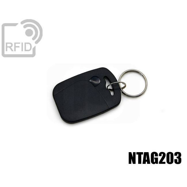 KY07C35 Portachiavi tag RFID abs NFC Ntag203 thumbnail