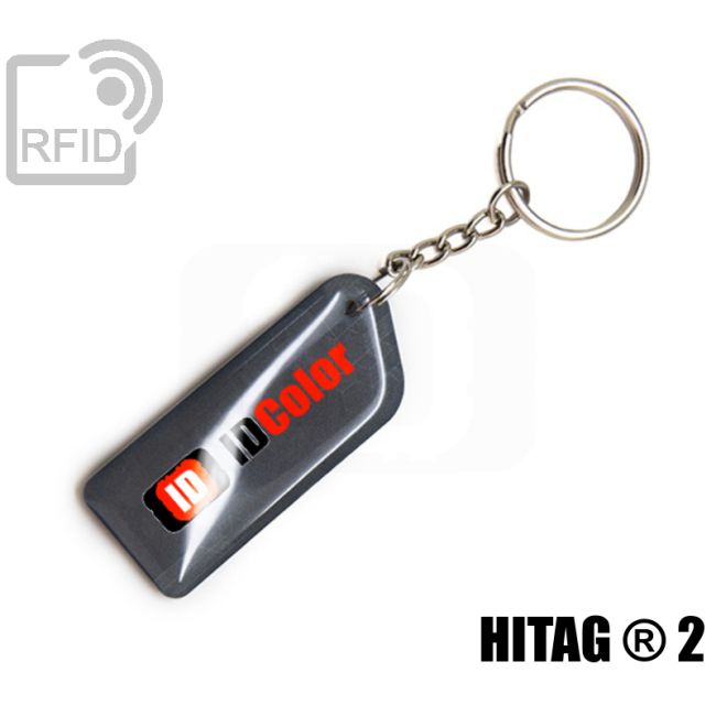 KY11C06 Portachiavi tag RFID slim Hitag ® 2 thumbnail