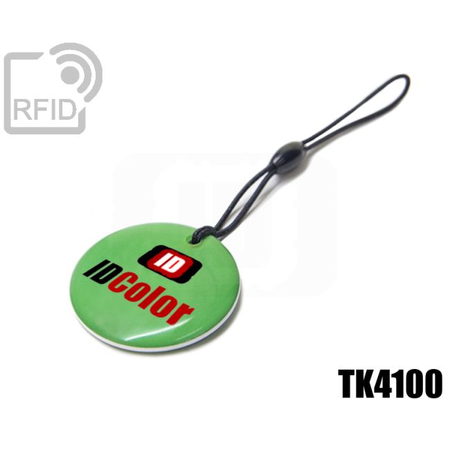 KY12C01 Portachiavi tag RFID circolare TK4100 thumbnail