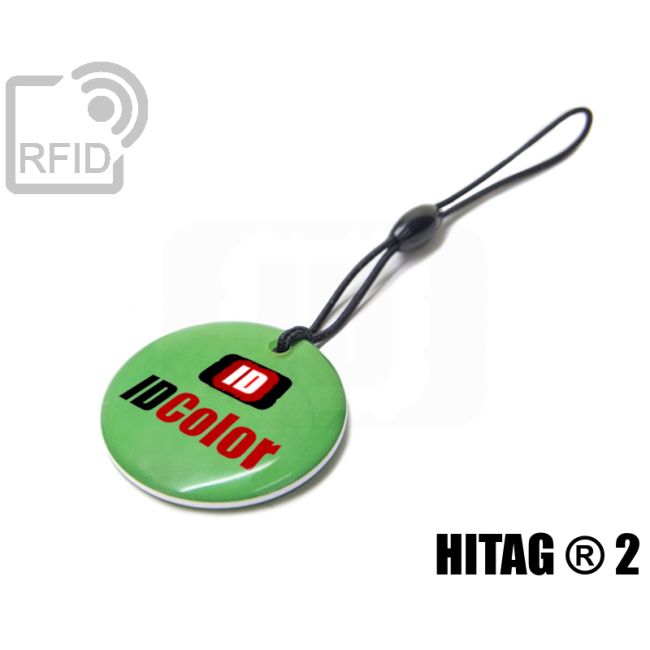 KY12C06 Portachiavi tag RFID circolare Hitag ® 2 thumbnail