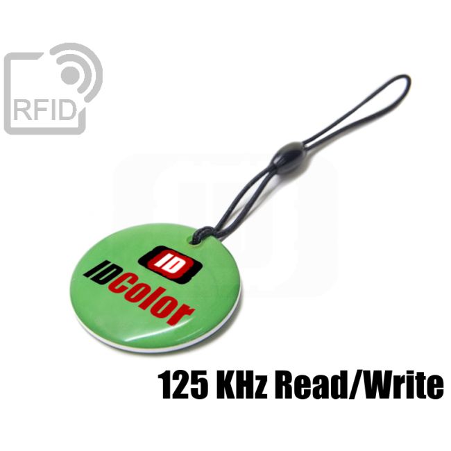 KY12C18 Portachiavi tag RFID circolare 125 KHz Read/Write thumbnail