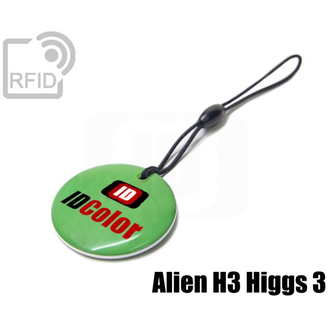 KY12C33 Portachiavi tag RFID circolare Alien H3 Higgs 3 thumbnail