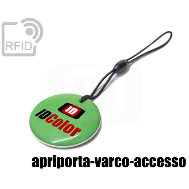 KY12C71 Portachiavi tag RFID circolare apriporta-varco-accesso thumbnail