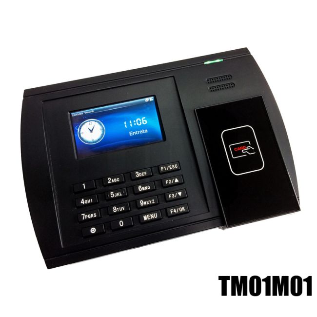 TM01M01 Timbracartellino presenze RFID MIFARE ® 13