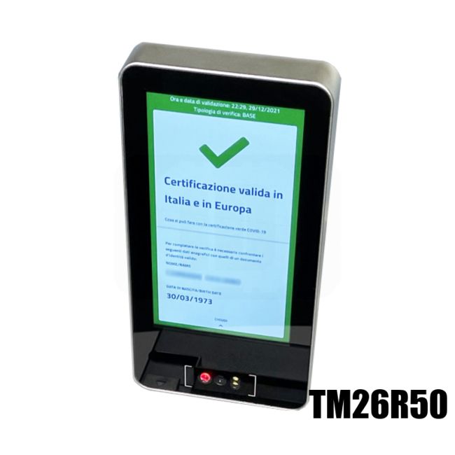 TM26R50 Lettore scanner QR rapido Android controllo accessi thumbnail