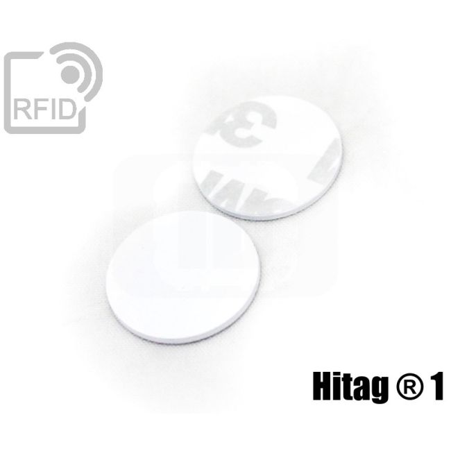 TR02C05 Dischi adesivo RFID PVC Hitag ® 1 thumbnail