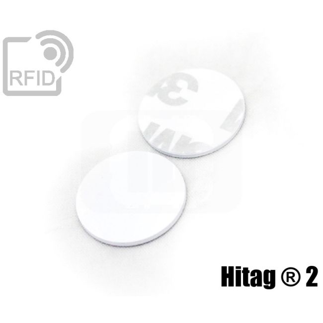 TR02C06 Dischi adesivo RFID PVC Hitag ® 2 thumbnail