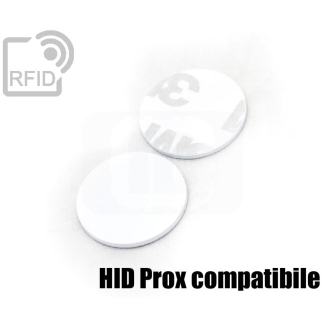 TR02C76 Dischi adesivo RFID PVC HID Prox compatibile swatch