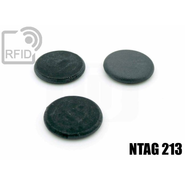 TR03C67 Dischi RFID fibra vetro NFC ntag213 thumbnail