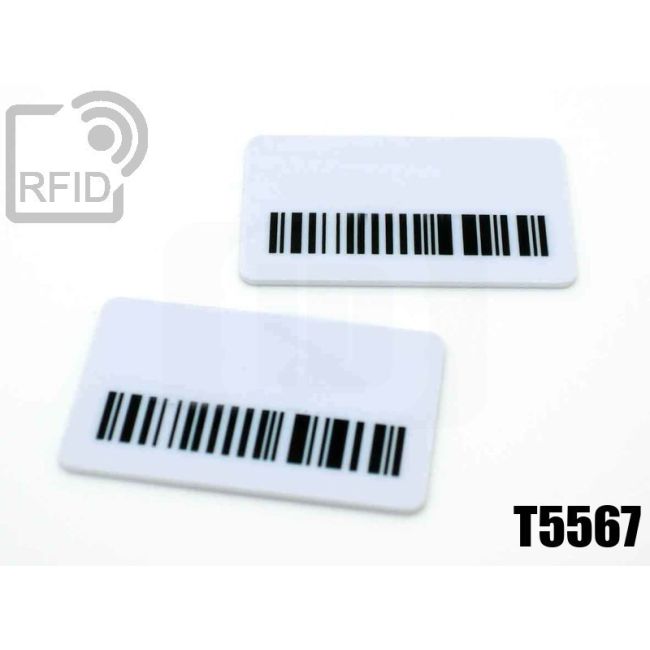 TR04C04 Targhette RFID rettangolari T5567 thumbnail