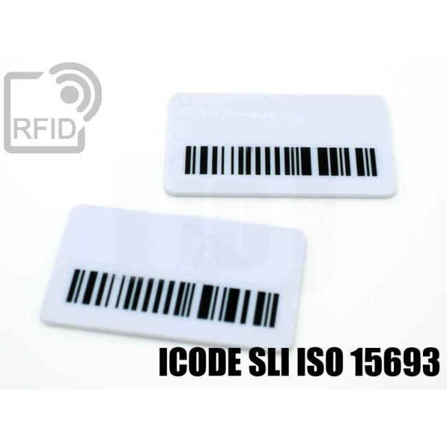 TR04C11 Targhette RFID rettangolari NFC ICode SLI iso 15693 thumbnail