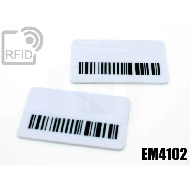 TR04C17 Targhette RFID rettangolari EM4102 thumbnail