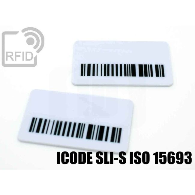 TR04C52 Targhette RFID rettangolari ICode SLI-S iso 15693 thumbnail