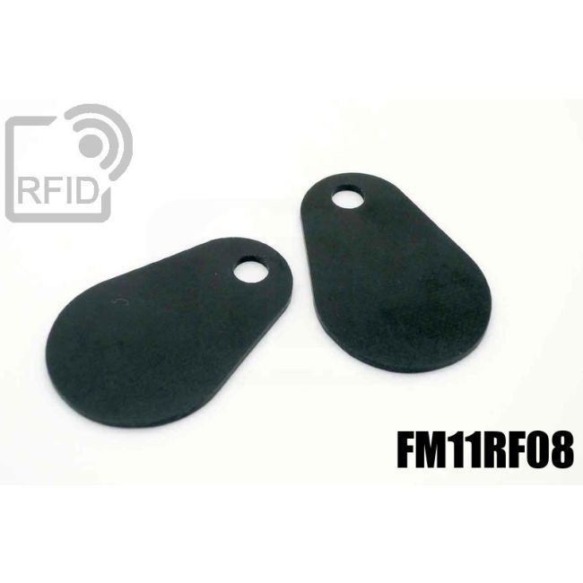 TR05C07 Targhetta RFID fibra vetro FM11RF08 thumbnail