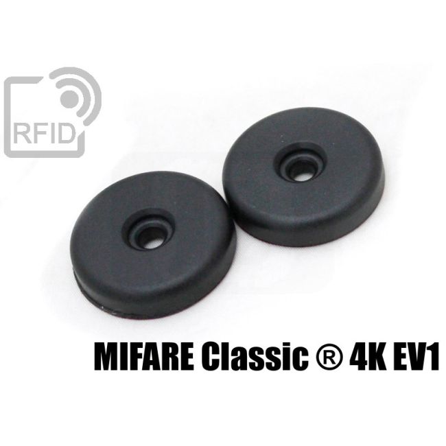 TR06C09 Dischetti RFID 30mm ABS vite/adesivo Mifare Classic ® 4K Ev1 thumbnail