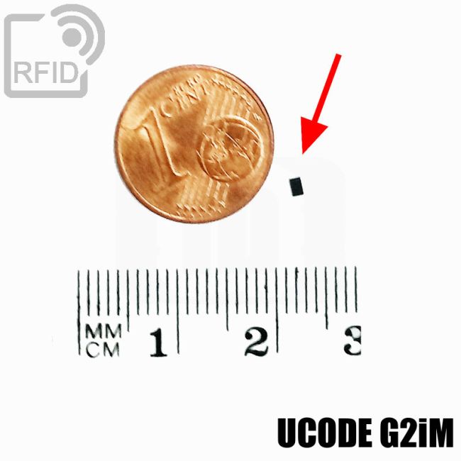 TR11C75 Tag RFID UHF miniaturizzato UCode G2iM thumbnail