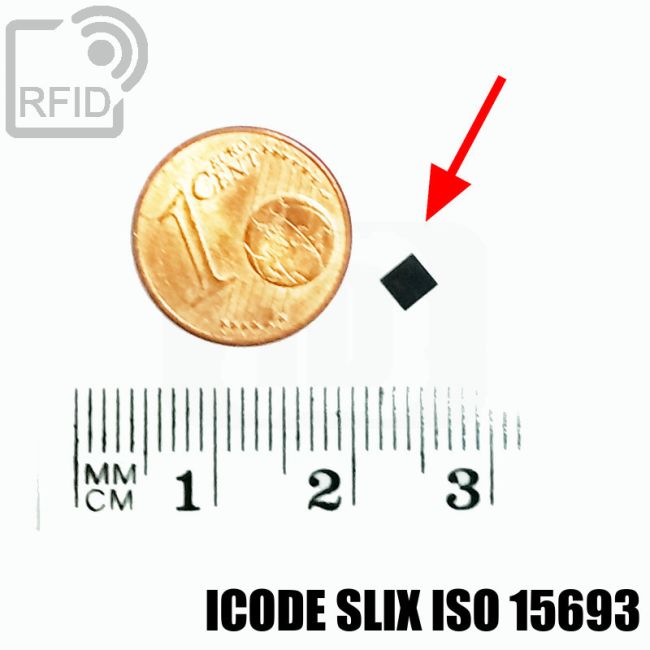 TR12C53 Tag RFID miniaturizzato ICode SLIX iso 15693 thumbnail