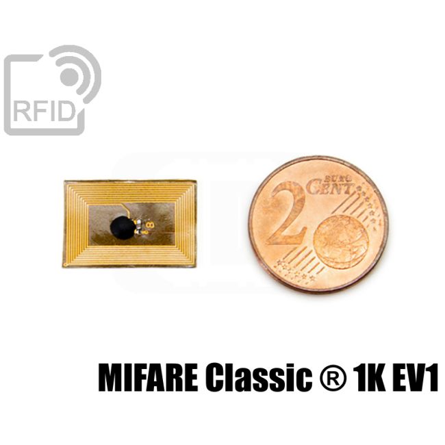 TR26C08 Tag RFID film 12 x 18 mm MIFARE Classic ® 1K EV1 thumbnail