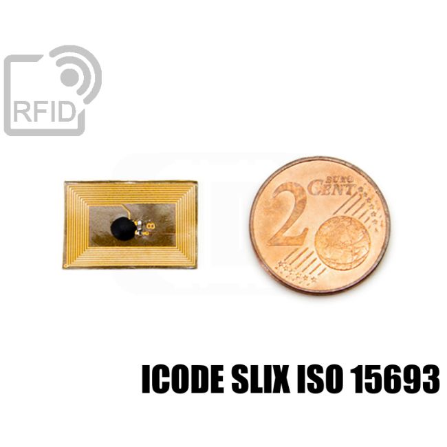 TR26C53 Tag RFID film 12 x 18 mm ICode SLIX iso 15693 thumbnail