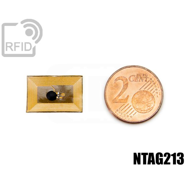 TR26C67 Tag RFID film 12 x 18 mm NFC ntag213 thumbnail