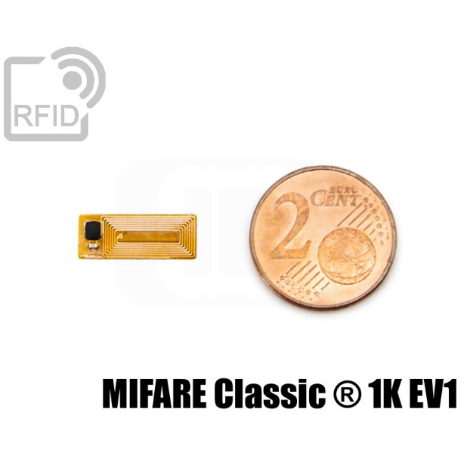 TR27C08 Etichetta RFID film 6 x 15 mm MIFARE Classic ® 1K EV1 thumbnail