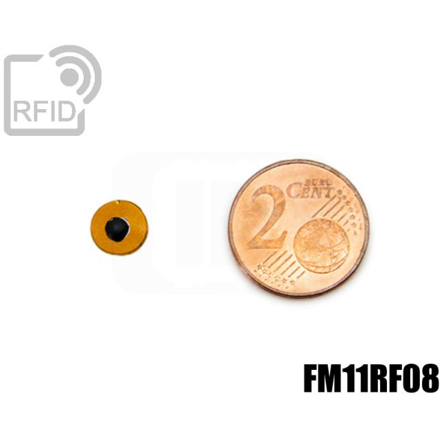 TR28C07 Tag RFID film diametro 8 mm FM11RF08 thumbnail