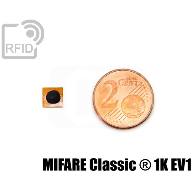 TR29C08 Tag RFID film 5 x 5 mm MIFARE Classic ® 1K EV1 thumbnail