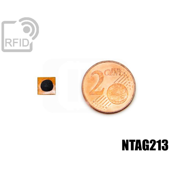 TR29C67 Tag piccolo RFID film 5 x 5 mm NFC ntag213 thumbnail