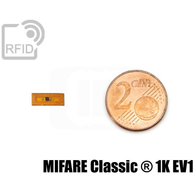 TR30C08 Tag RFID film 4 x 10 mm MIFARE Classic ® 1K EV1 thumbnail