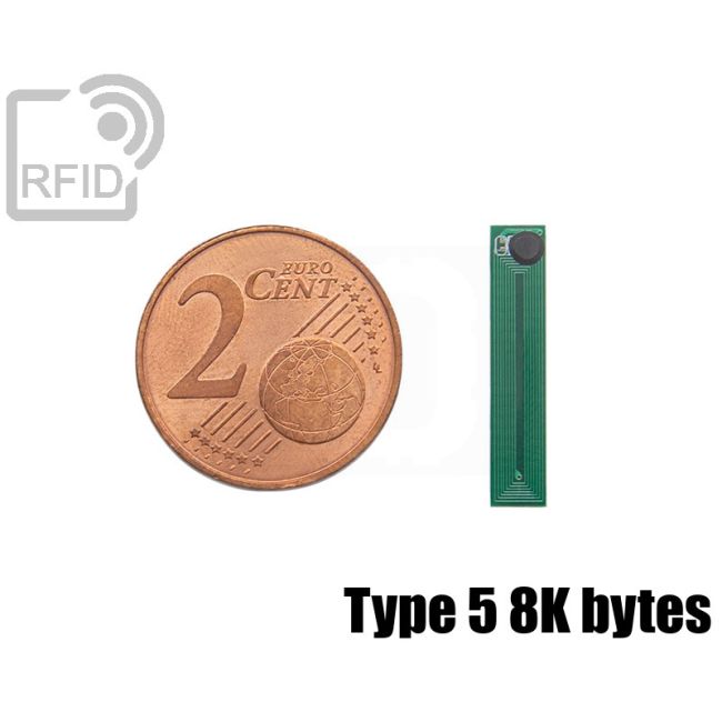 TR35C91 Tag RFID pcb 4 x 20 mm NFC Type 5 8K bytes thumbnail