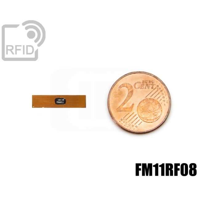 TR37C07 Tag mini RFID film 4 x 17 mm FM11RF08 swatch