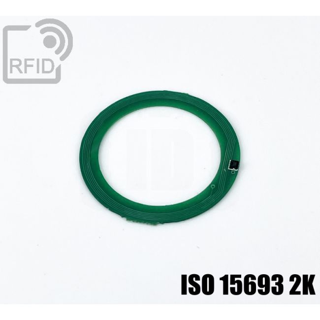 TR42C24 Tag RFID pcb diametro 20 mm NFC ISO 15693 2K thumbnail